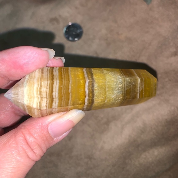 Yellow Golden Fluorite dt - Picture 4 of 10